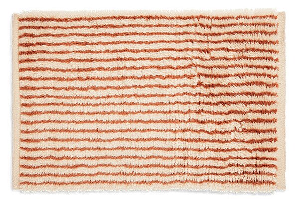 Ferm LIVINGferm LIVING - Kami Knotted Rug 80x120 Offwhite/Rdeča Rjava ferm LIVING