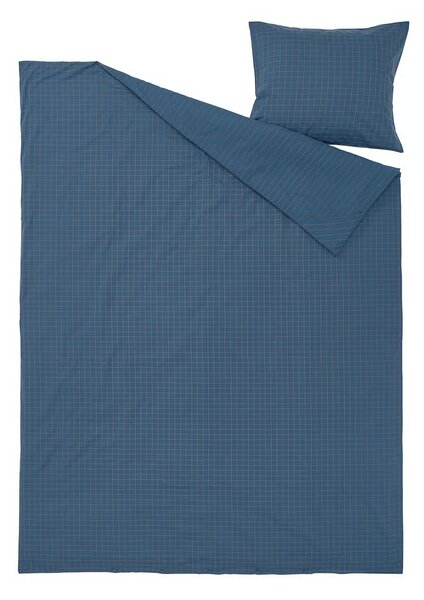 Bombažna posteljnina NAVERO temno modra Dimenzije posteljnine: 70 x 80 cm | 140 x 200 cm