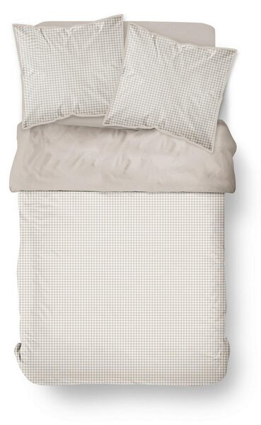 Mömax Posteljnina Vichy Xxl, Krem, 2x60/80, 200/200