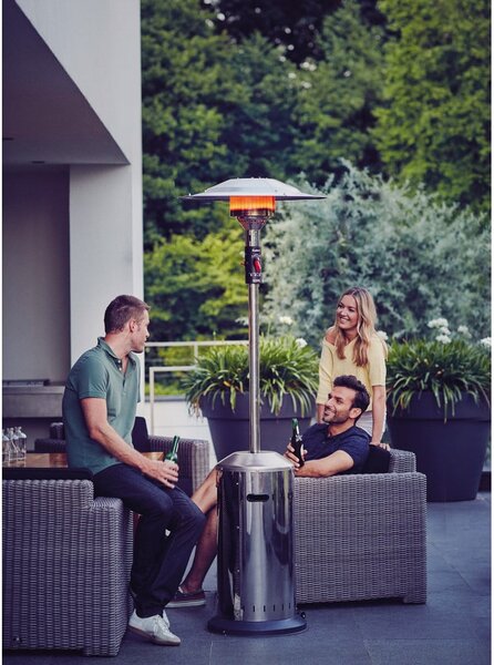 Srebrna plinska grelna gobica ENDERS Elegance