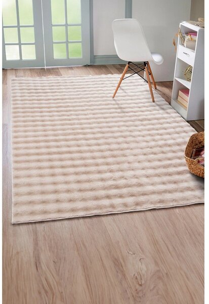 Kremno bela pralna preproga 120x170 cm Bubble Emarald – Mila Home