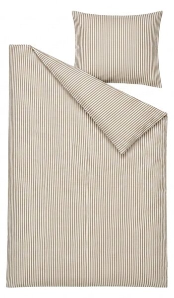 Bombažna posteljnina SOFT STRIPES bež Dimenzije posteljnine: 70 x 80 cm | 140 x 200 cm