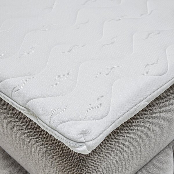 Mömax Boxspring Postelja Elaris, Sivorjava, 180x200