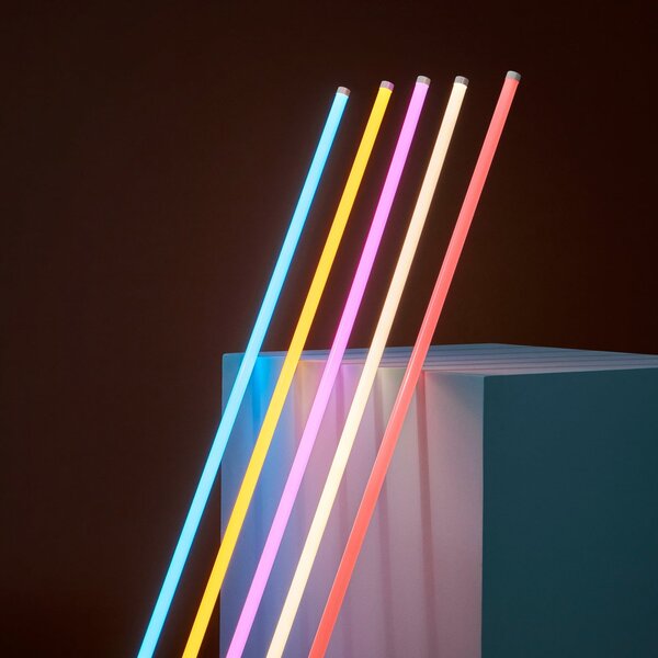 HAY LED-cev Neon Tube, rdeča, PVC, dolžina 1,5 m, vtič, Rdeča, spalnica, Plastika, Sodobni