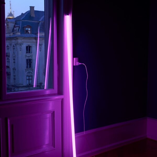 HAY LED-cev Neon Tube, roza, PVC, dolžina 1,5 m, vtič, Roza / rosé, spalnica, Plastika, Sodobni