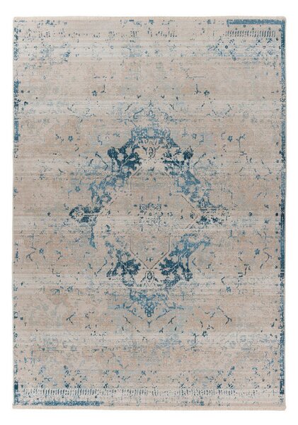 VINTAGE PREPROGA 120/170 cm tkano modra