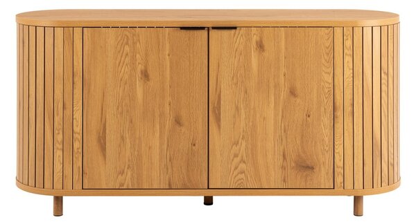 Komoda v hrastovem dekorju v naravni barvi 160x80x45 cm Colima – Actona