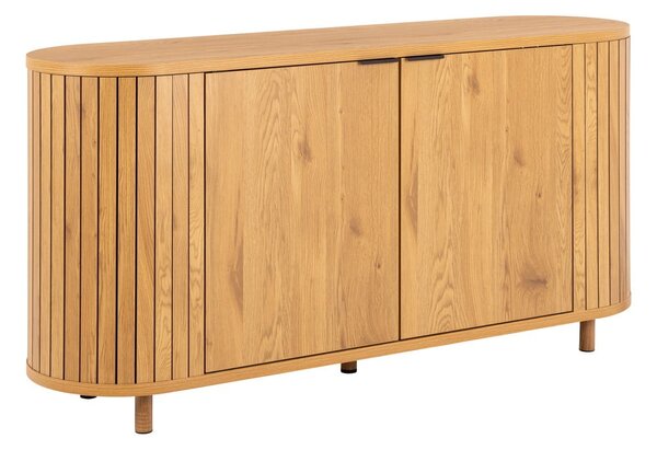 Komoda v hrastovem dekorju v naravni barvi 160x80x45 cm Colima – Actona