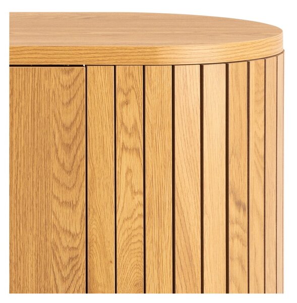 Komoda v hrastovem dekorju v naravni barvi 160x80x45 cm Colima – Actona