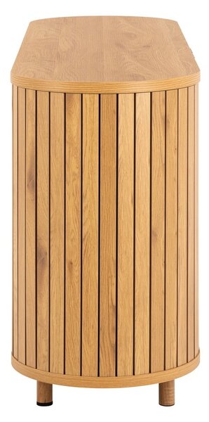 Komoda v hrastovem dekorju v naravni barvi 160x80x45 cm Colima – Actona