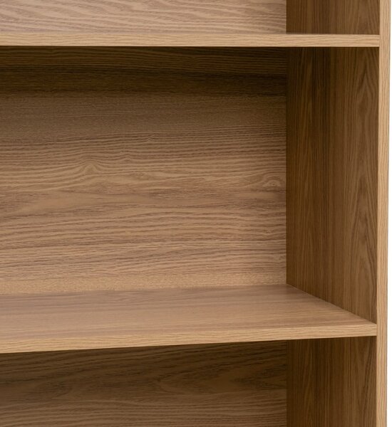Regal v hrastovem dekorju 80x172x40 cm Elia – Casa Selección