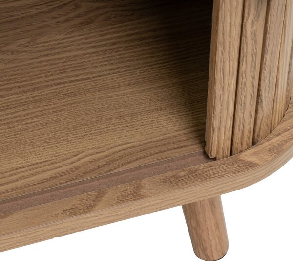 Regal v hrastovem dekorju 80x172x40 cm Elia – Casa Selección