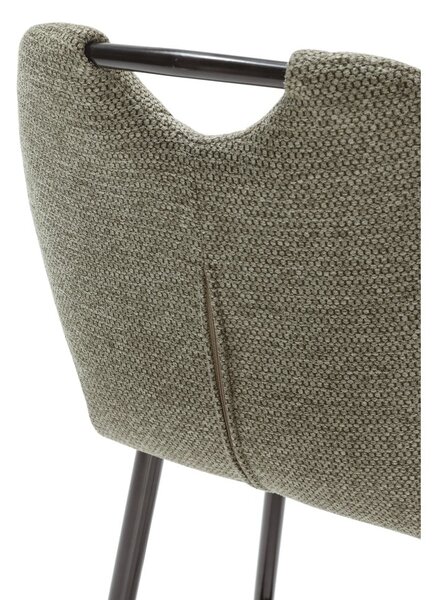 Zeleni barski stoli v kompletu 2 ks (višina sedeža 65 cm) Muli – Marckeric