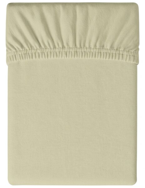 Jersey rjuha HIGHFIT kremna 90 x 200 cm