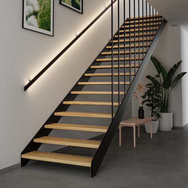 Paulmann LED-trak za razširitev MaxLED Stair, 5 m, 2.700 K, zatemnjen, Bela, Hodnik, Baker