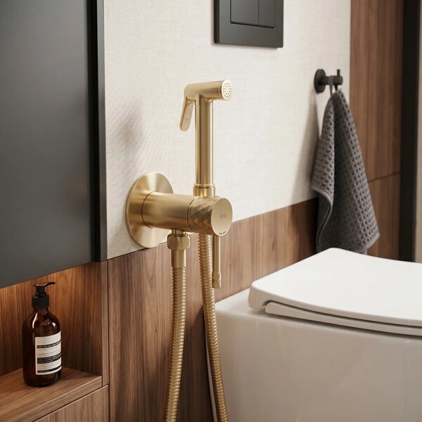 Bidejska armatura REA Lungo Loop Diamond Brush Gold