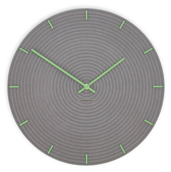 Stenska ura Luxhora Concentra Light Grey 11 barv kazalcev