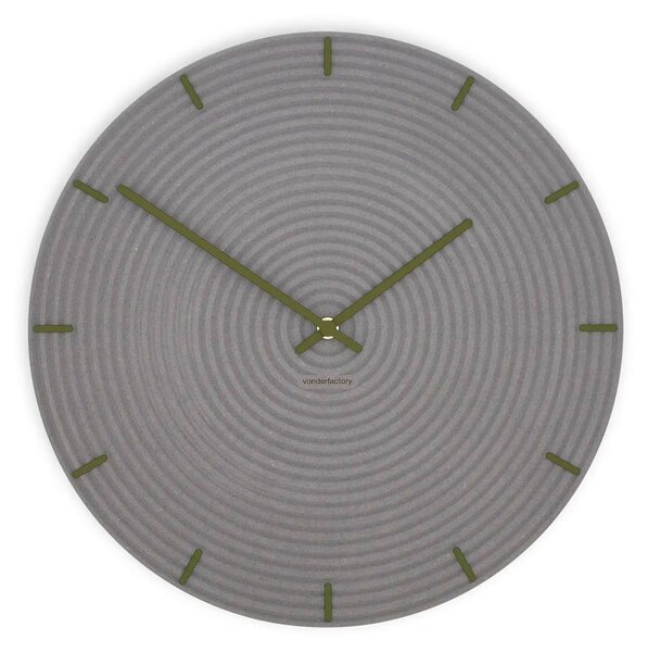 Stenska ura Luxhora Concentra Light Grey 11 barv kazalcev