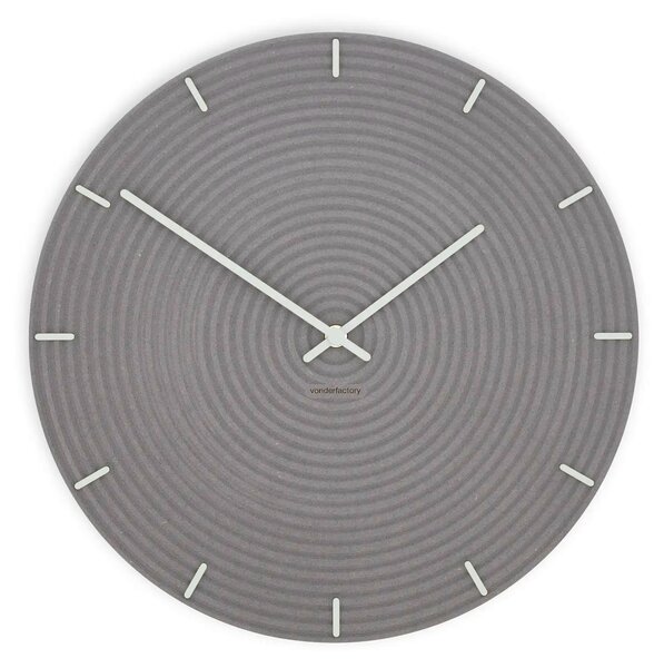 Stenska ura Luxhora Concentra Light Grey 11 barv kazalcev