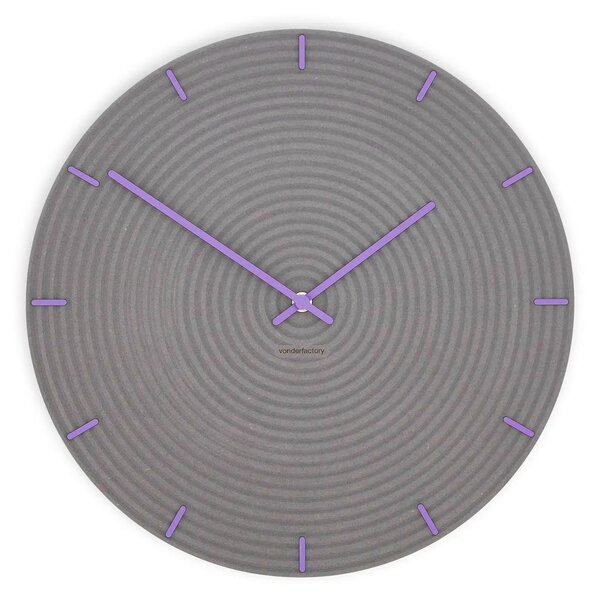 Stenska ura Luxhora Concentra Light Grey 11 barv kazalcev