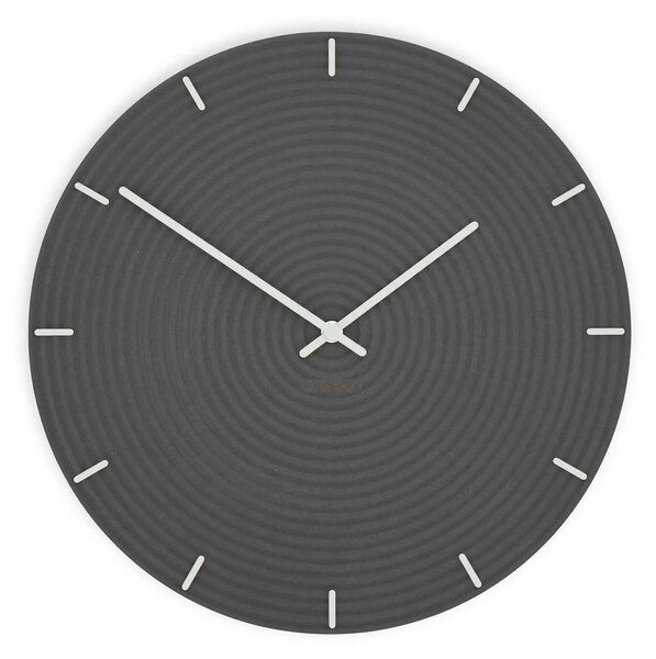 Stenska ura Luxhora Concentra Light Black 10 barv kazalcev