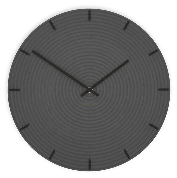 Stenska ura Luxhora Concentra Light Black 10 barv kazalcev