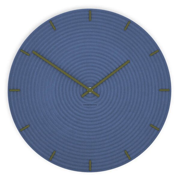 Stenska ura Luxhora Concentra Dark Blue 10 barv kazalcev