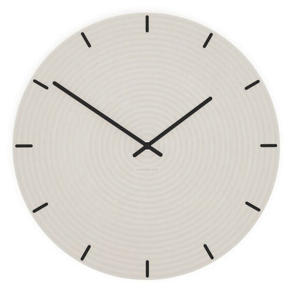 Stenska ura Luxhora Concentra White 11 barv kazalcev