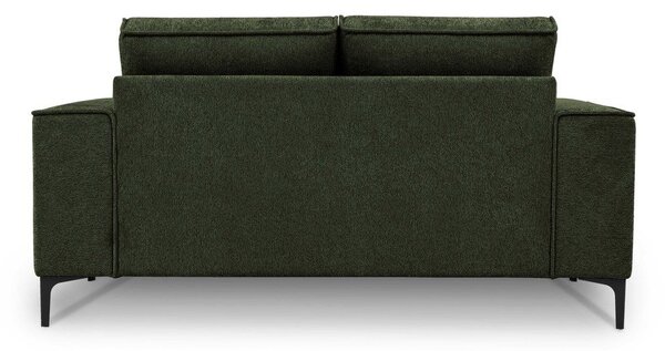 Zelena sedežna garnitura iz šenilje 164 cm Copenhagen – Scandic