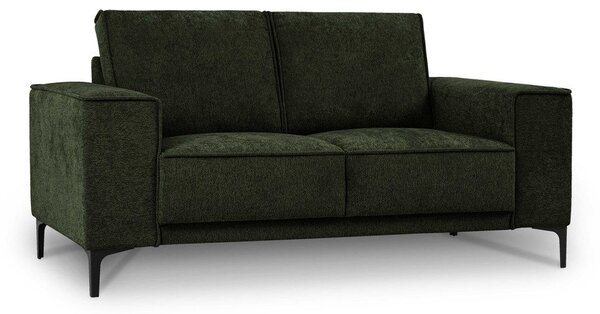 Zelena sedežna garnitura iz šenilje 164 cm Copenhagen – Scandic