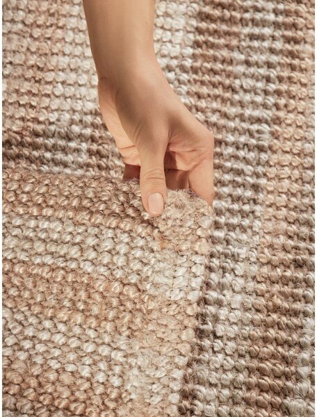 Bež ročno tkana preproga iz jute 160x230 cm Harvest Amber – Elle Decoration