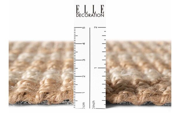Bež ročno tkana preproga iz jute 160x230 cm Harvest Amber – Elle Decoration