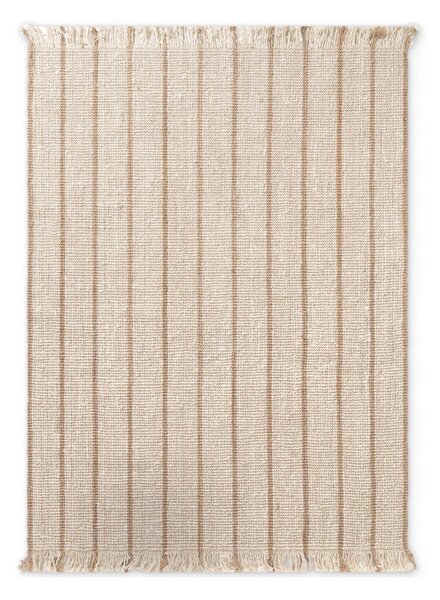 Kremno bela ročno tkana preproga iz jute 160x230 cm Harvest Sierra – Elle Decoration