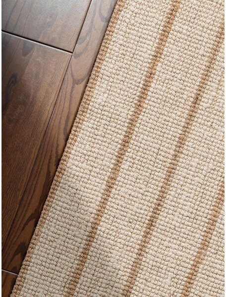 Kremno bela ročno tkana preproga iz jute 160x230 cm Harvest Sierra – Elle Decoration