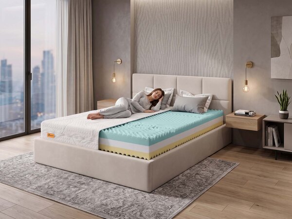 Wilsondo Visoka pena vzmetnica Komfort premium 80x200x25 - prevleka Exclusive