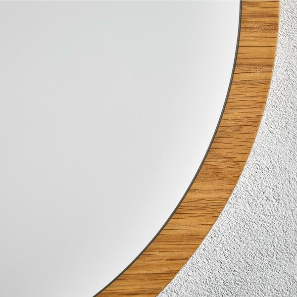 STENSKO OGLEDALO, 75/75/2 cm les, steklo