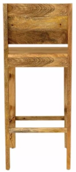 Barski stol HINA 105x45 cm masiven les/mangovec