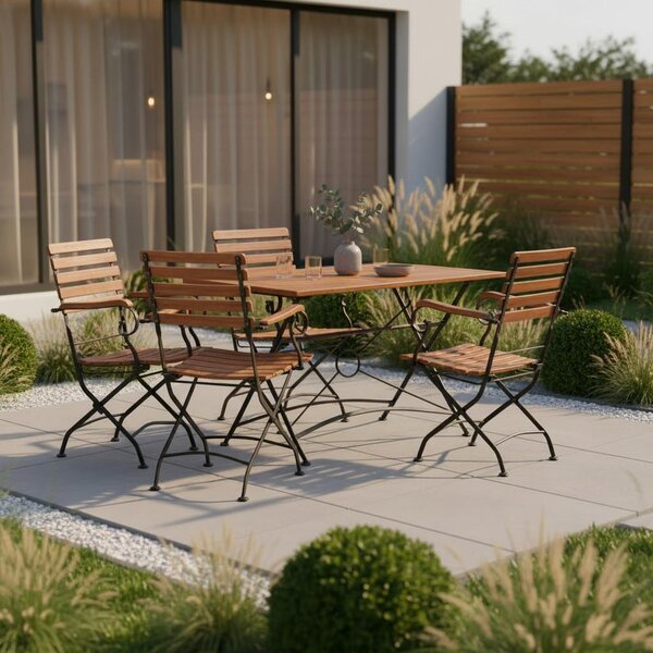 Gardenson Vrtna Garnitura Lindau, 5-Delni Set