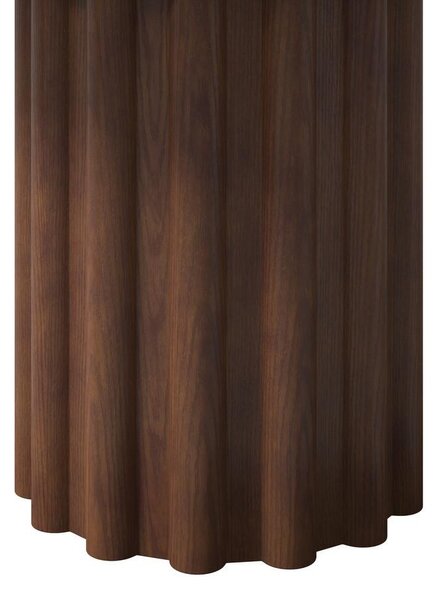 Bessagi Home Jedilna Miza Zelia, Rjava, Ø 120cm