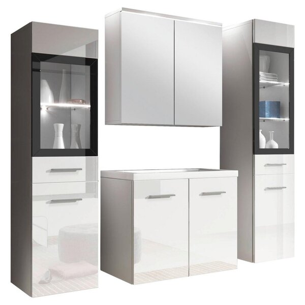 P & B Kopalnica Madrit, Bela, Visoki Sijaj, Led, 5-Delno