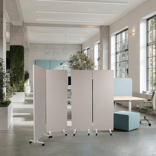 MID.YOU Pregradna Stena Flexmiut 1, Siva, 2-Delna