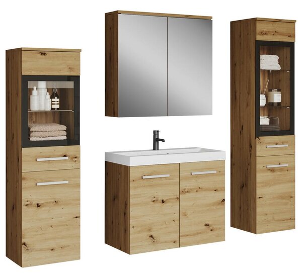 P & B Kopalnica Madrit, Barva Hrasta, Led, 5-Delno