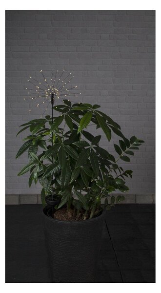 Zunanja solarna LED svetilka z belimi LED diodami Star Trading Firework, višina 100 cm