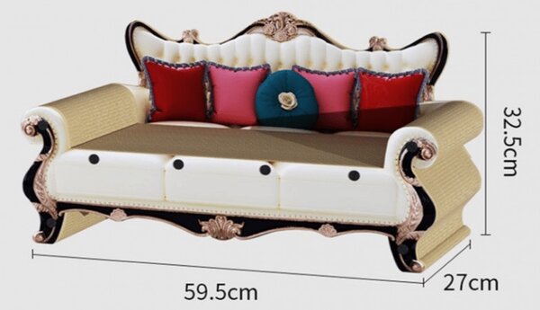 Posteljica z praskalnikom za mačko ROYAL PURR 59,5x27x33 cm, karton