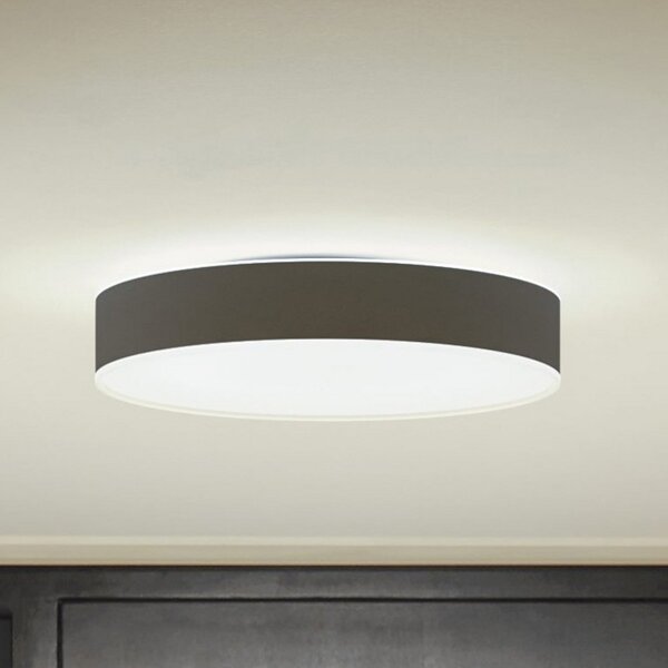 Philips Hue Enrave LED stropna svetilka 38,1 cm črna, zatemnjen, Črna, Dnevna soba / jedilnica, Kovina, Sodobni