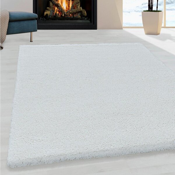 Mömax Preproga Fluffy, 60x110cm, Bela
