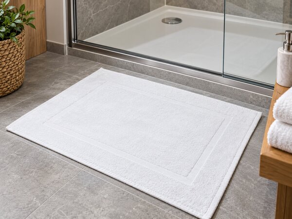 Hotelska preproga Deluxe 50 x 70 cm bela