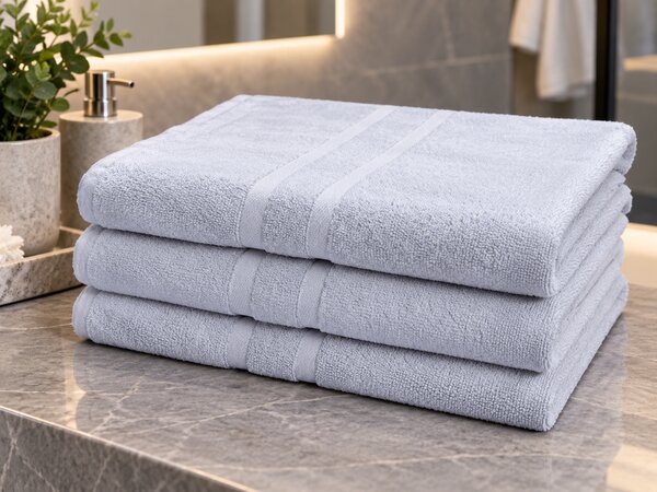 Hotelska brisača Royal 70x140 cm bela, 100% bombaž