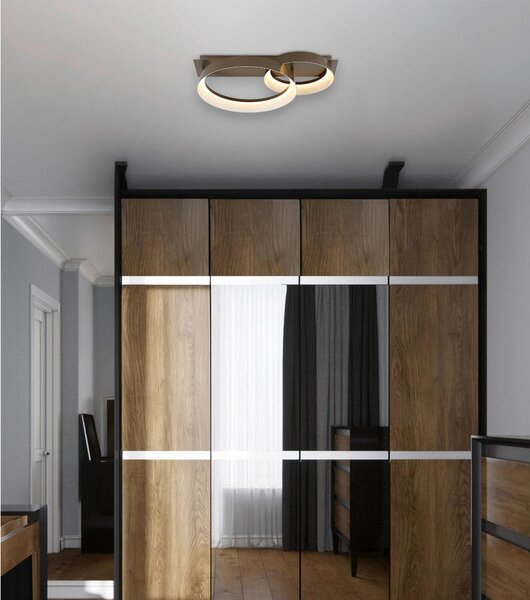 STROPNA LED-SVETILKA SYRAKUS 24 W 1145 lm 3000 K 230 V