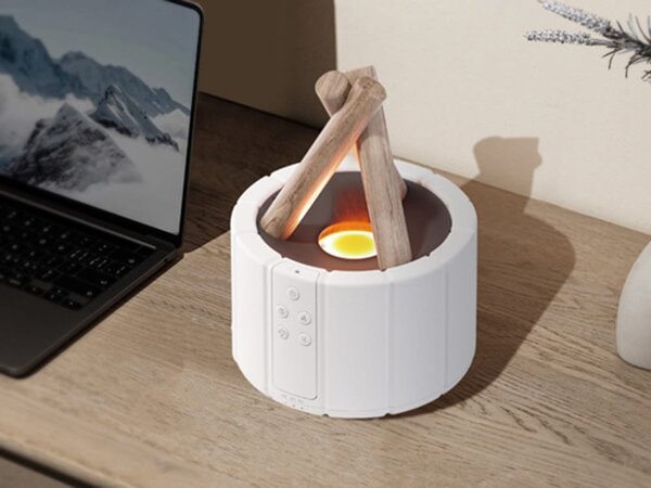 LED RGB difuzor kamin USB 250ml vlažilec zraka + daljinec